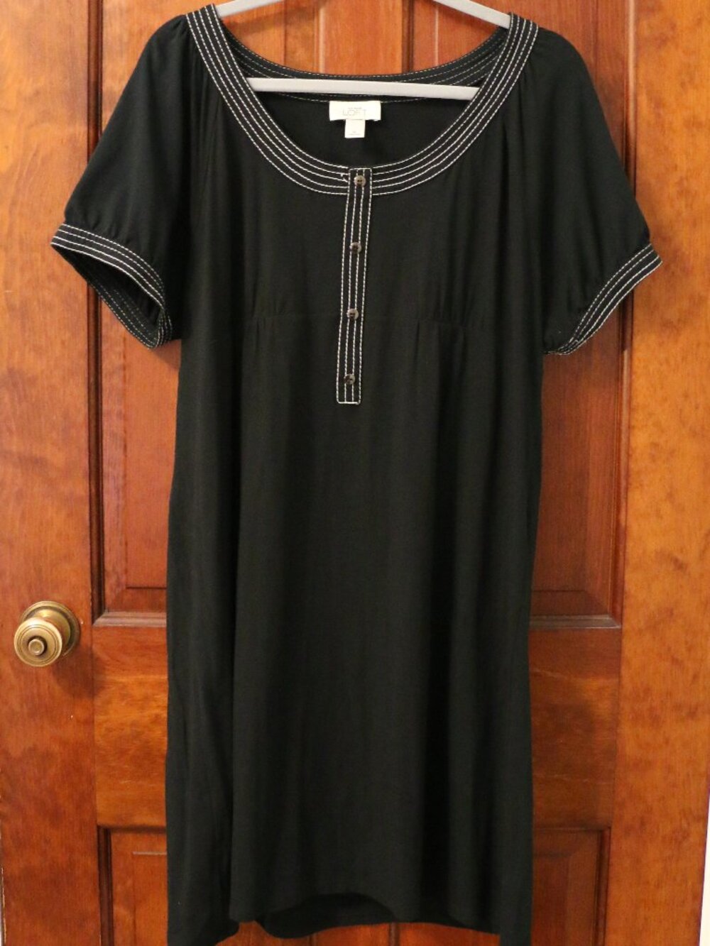 Ann Taylor Loft Black Dress
